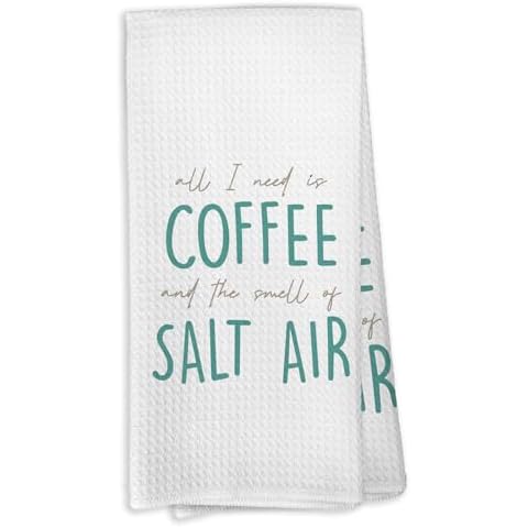 VRW Coffee Beach Lovers Decorative Towels Cover