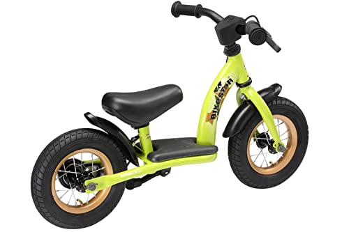 BIKESTAR Kinder Laufrad Lauflernrad Kinderrad für Jungen und Mädchen ab 2-3 Jahre ★ 10 Zoll Classic Kinderlaufrad ★ Grün - 4