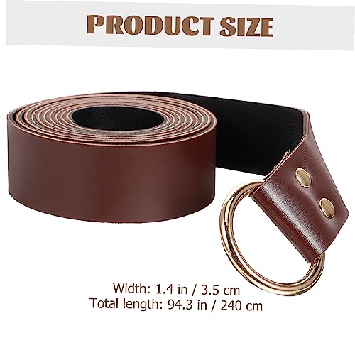 BESPORTBLE Retro Style Belt for Medieval and Viking Costumes Performance Holder for Cosplay and Reenactment Events Accessory for Everyday Wear2