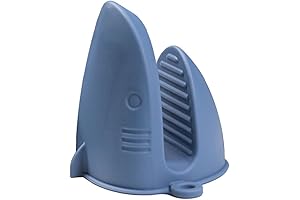 Mini Anti-Scald Heat-Resistant Cartoon Shark Oven Mitts