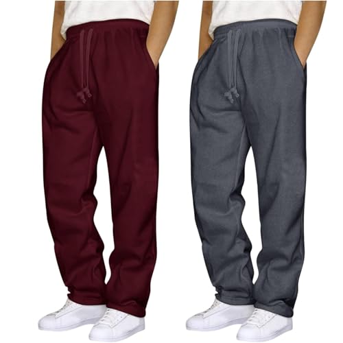 Army Trousers Men Mens Fleece Cargo Pants Men Gym Trousers Black Mens Men's Travel Pants Baggy Joggers Painters Men's Tracksuit Joggers Fleece Lined