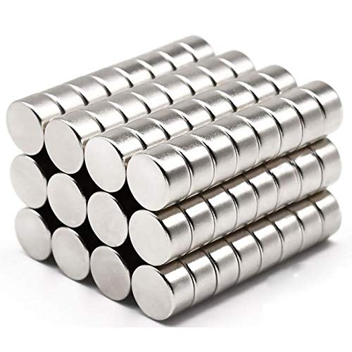 wotoy 10 Pieces 15x8mm DIY Personalized Multi-Use for Fridge Door Whiteboard Magnetic Map Magnetic Screen Door Bulletin Boards Refrigerators Round Cylinder Magnets