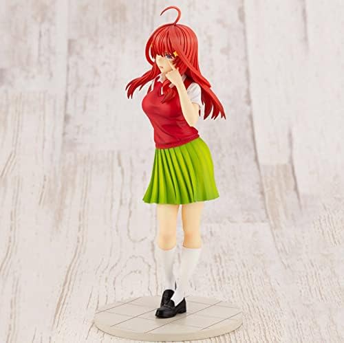 PENXZT The Quintessential Quintuplets Nakano Itsuki Action Figures Collectible, 22.5cm Anime Model Statue, PVC Environmental Protection Materials Ornaments Toy