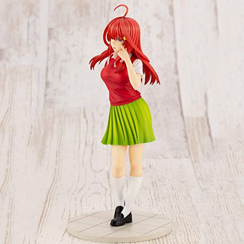 Penxzt The Quintessential Quintuplets Nakano Itsuki Action Figures Collectible, 22.5Cm Anime Model Statue, Pvc Environmental Protection Materials Ornaments Toy #TOP3