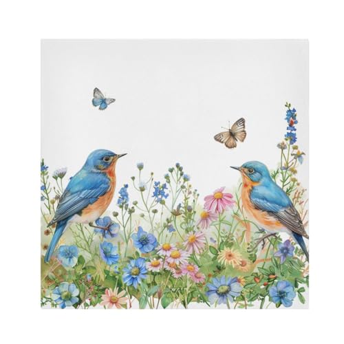 Servilletas de Tela Multicolor Set x6 20 x 20 in miniatura 1