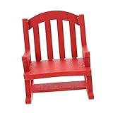 Meubles de maison de poupée en bois : comme ornement décoratif, ils peuvent être placés dans une mini maison à la maison.