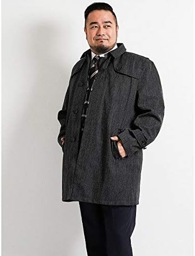 Amazon グランバック Grand Back 大きいサイズ ライナー付撥水防風ステンカラーコート ヘリンボングレー 06グレー 3l コート ジャケット 通販