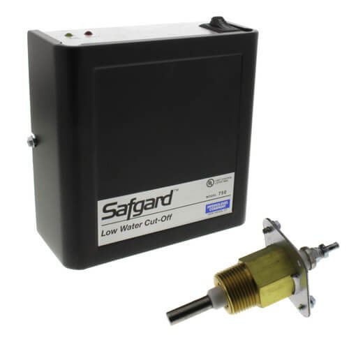 Safgard 750SV Low Water Cutoff w/Manual Reset, Shorter Probe - 120V