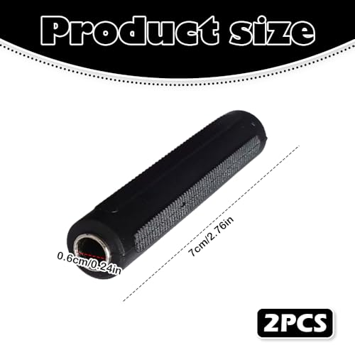 2 pcs 6.35mm (1/4 2 pcs 6.35mm (1/4