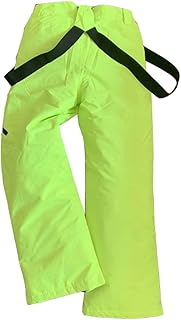 FZALYB Unisex Child Ski Bib Overalls Adjustable Snowboard Pants Winter Hiking Waterproof Salopettes(Size:164,Color:Style2)