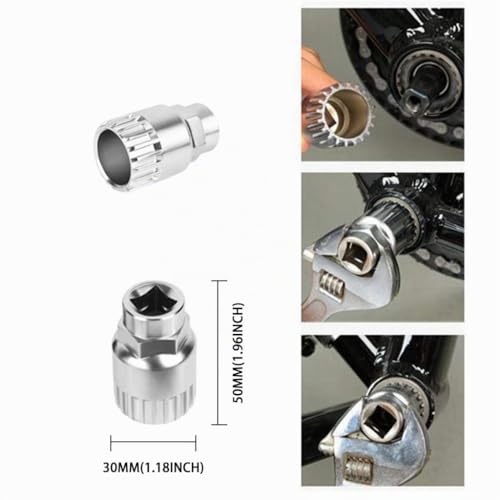 GreeSuit Kits d'outils de réparation pour vélo de Montagne et vélo, chaîne de vélo, Support, Roue Libre, Outil de détachant de manivelle, Outil de Maintenance pour vélo,Outil séparateur de chaîne – vue 4