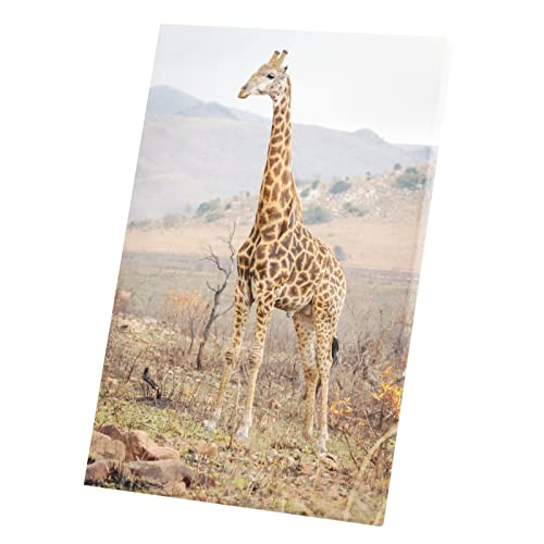 Toile Girafe Savane Grand Format Évadez-vous dans la Vie Sauvage
