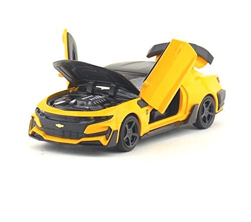 FunBlast Die Cast Model Car Toy - Push & Go Crawling Metal Car Toy | Metal Car Pull Back with 3 Openable Doors, Light & Music Toy Car for Boys/Kids/Children.