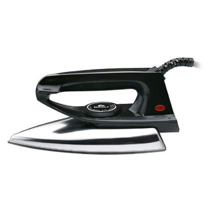 Bajaj DX 2 Light Weight Iron (Black and White)