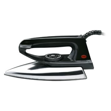 Bajaj DX 2 Light Weight Iron (Black and White)