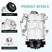 NEW A/C Compressor with Clutch for Toyota Yaris 1.5L 2007 2008 2009 2010 2011 2012, Air Conditioner Compressor Replaces CO 11078C