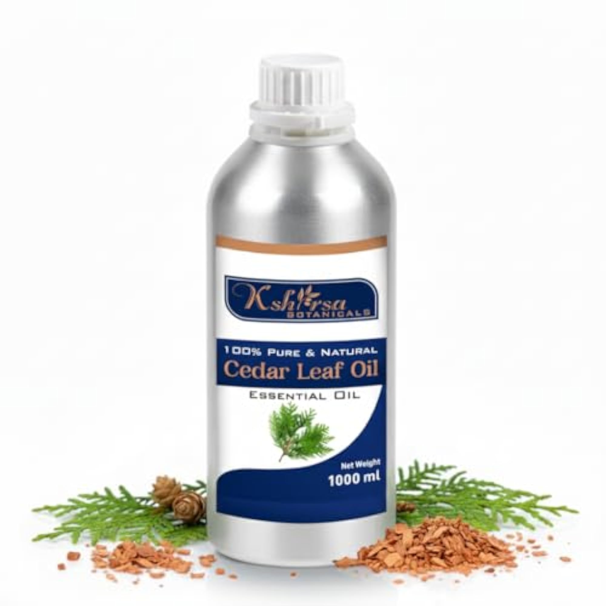 Pure & Natural Cedar Leaf Essential Oil 1000ml