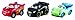 Disney/Pixar Cars, Micro Drifters, Lewis Hamilton, Carla Veloso and Lightning McQueen Vehicle, 3-Pack