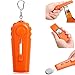 Produktbild treasure-house tragbar Cap Zappa Bier Flaschenöffner und Cap Launcher Shooter mit einem Schlüsselanhänger, Shoot über 5 Meter  Orange