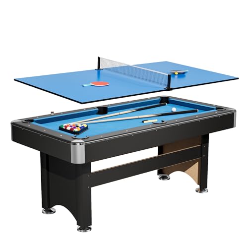 Garvee 6 ft 2-in-1 Blue Game Table