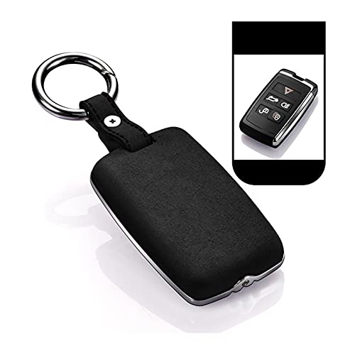 Voiture Protege Télécommande Anneau Porte Clé Sac De Couverture De Coque De Voiture en Cuir Véritable De Mode pour Land Rover Range Rover Sport Evoque Velar Discovery 5 Porte Clef (Couleur : C) Cover