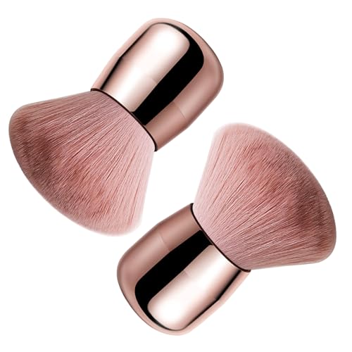 ibubu Nail Art Dust Powder Remover Brush Soft Nail Dust Cleaner Brush Makeup Manicure Brushes for Acrylic Nail Art Clean Up Tools 2 Pack