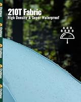 Chakipee Regenschirm Groß Sturmfest Kompakter Reise für Damen und Herren– Automatik Auf und Zu Taschenschirm Tragbarer UV-Schirm, Taschenschirme 210T Beschichtung 115 cm Spannweite 8 Rippen Blau – Ansicht 8