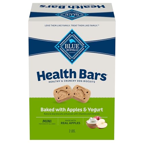 Blue Buffalo Mini Health Bars Crunchy Dog Biscuits,