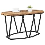 【Entretien facile】Pour la garder en bon état, un simple coup de chiffon humide suffit. Sa surface solide garantit qu'elle reste jolie avec le moins d'effort. Ce faible entretien garde le style en priorité pour les foyers actifs. Instructions d'entretien : Essuyer avec un chiffon, Table d'intérieur.