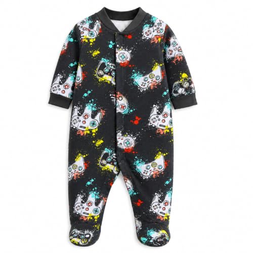 Image of EIO 100% Cotton Rompers Sleepsuits Jumpsuit Night Suits for Infants Newborn Baby Boys & Girls