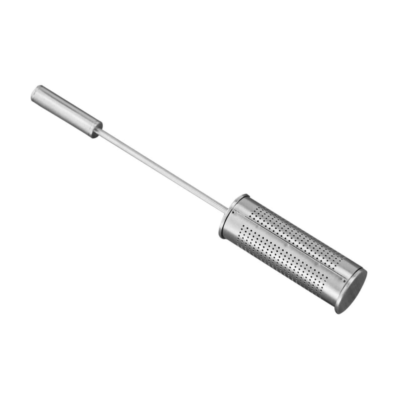 VOSAREA Stainless Steel Tea Strainer with Long Handle Loose Leaf Diffuser for Tea Fine Mesh Filter for Brewing Stylish Teaware for Home Use Easy to Clean and Practical