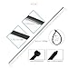 EzySup 36 Inch Extra Long Zip Ties Heavy Duty For Outdoor Use,175 Pounds Tensile Strength,UV Resistant,12 Pieces,Black