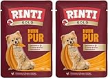 RINTI - Gold | Leicht verdauliches Nassfutter für kleine, ausgewachsene...