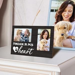 cocomong Dog Memorial Gifts, Pet Memorial Gifts, Dog Memorial Gifts for Loss of Dog Picture Frame 3D Photo Frame, Loss of Dog Sympathy Gift Holds 2 4x6 Inches Photos cocomong Dog Memorial Gifts, Pet Memorial Gifts, Dog Memorial Gifts for Loss of Dog Picture Frame 3D Photo Frame, Loss of Dog Sympathy Gift Holds 2 4×6 Inches Photos
