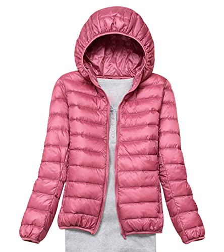 Piumino Leggero Donna con Cappuccio Invernale