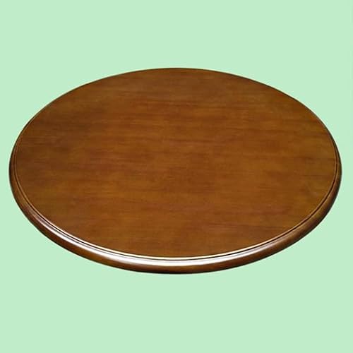 Tocadiscos blancos giratorios, tabla de servir de mesa de madera, 32 pulgadas 36 pulgadas, plato de servir de madera de bambú Lazy Susan, mesa