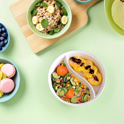 Bol compartimenté en céramique style japonais pour repas quotidien - 6
