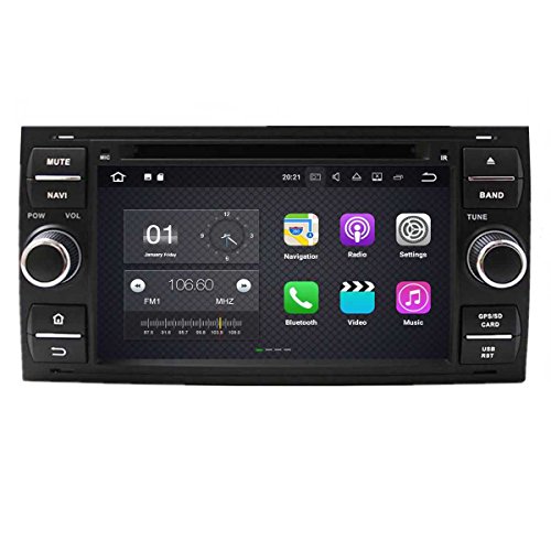 Negro - 2 DIN 7 Pulgadas Coche Estéreo con GPS