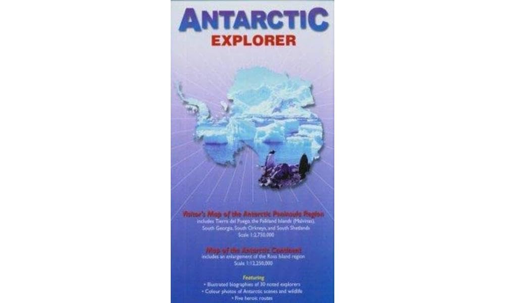 Antarctic Explorer Map; (Ocean Explorer Maps)
