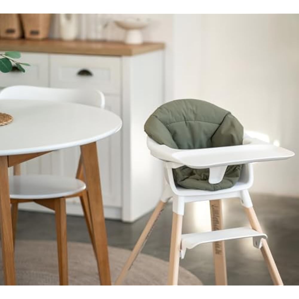maxi cosi 6 in 1 high chair Maxi Cosi Classic Green Minla 6-in-1 Adjustable High Chair