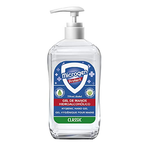 Microgen Protect Gel Hidroalcohólico, Aloe Vera, 500 Mililitro Cover