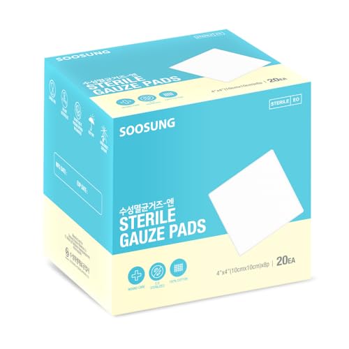 SOOSUNG Medical-Grade Sterile Gauze Pads 4