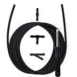 Naviurway Universal Fit Windshield Washer Nozzle Hose Kit 3 Meters Washer Fluid Hose Replacement...