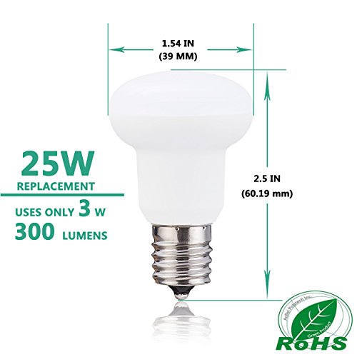 R14-LED-Bulbs-Intermediate-R14-E17-3W-25Watt-Halogen-Bulbs-Equivalent-5000K-Daylight-White-Light-Non-Dimmable-120Volt-E17-Bulbs-300lumens-120-Degree-4-Pack