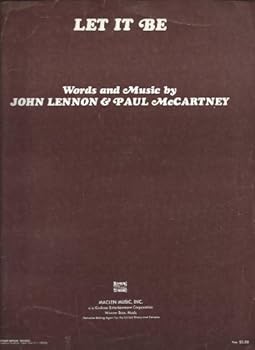 Sheet music Let it Be Sheet Music Book