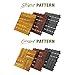 Premium Acacia Wood Interlocking Deck Tiles, 9 PCS 12
