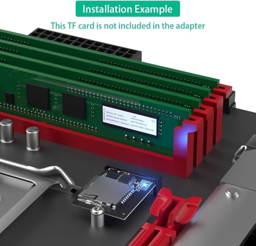 Convertisseur Mustpoint TF vers NGFF Key A-E pour carte SDHC SDXC M.2
