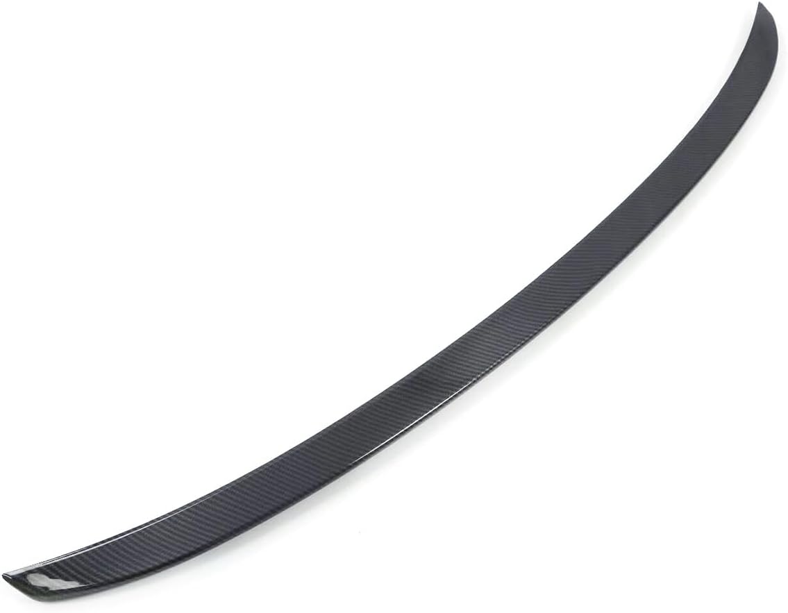 Car Accessories fit for Honda Accord 2013-2017 ABS Exterior Carbon Fiber Rear Winglet Tail Lip Cover Trim Compatible with 1Pcs