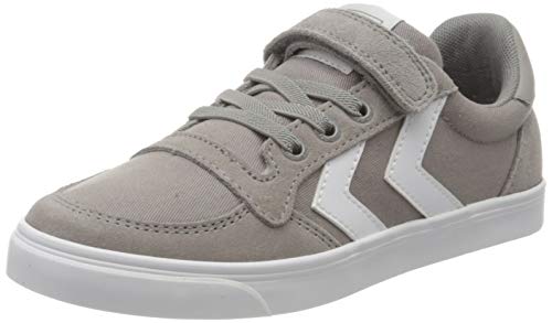 hummel Unisex Kinder Slimmer Stadil Low Jr Sneaker, Frost Grey, 29 EU