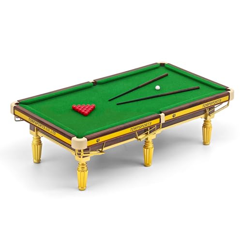 Naissgo Billardtisch, Mini Billiard Tisch mit 16 BäLlen, 2 Billardqueues, Mini Pool Billardtisch Maße 20 x 11 x 6 cm, Mini-Billardtisch Dekore für Billardzimmer, Familie, Party Naissgo Billardtisch, Mini Billiard Tisch mit 16 BäLlen, 2 Billardqueues, Mini Pool Billardtisch Maße 20 x 11 x 6 cm, Mini-Billardtisch Dekore für Billardzimmer, Familie, Party